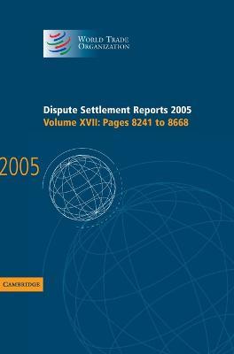 Dispute Settlement Reports 2005 - World Trade Organization - cover