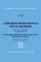 A Higher-Dimensional Sieve Method: With Procedures for Computing Sieve Functions