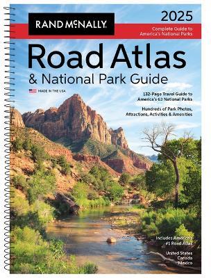 Rand McNally 2025 Road Atlas & National Park Guide - Rand McNally - cover