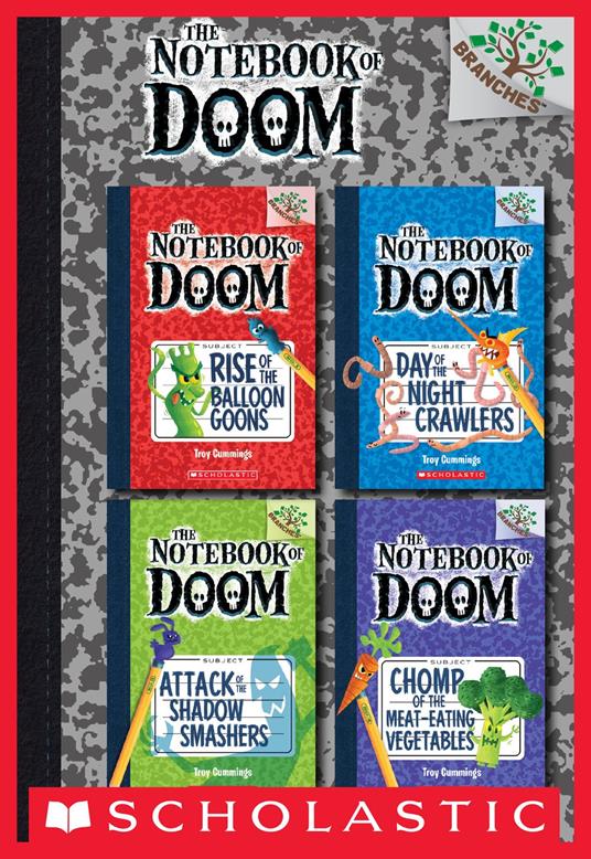 The Notebook of Doom Collection: Books 1-4 - Troy Cummings - ebook
