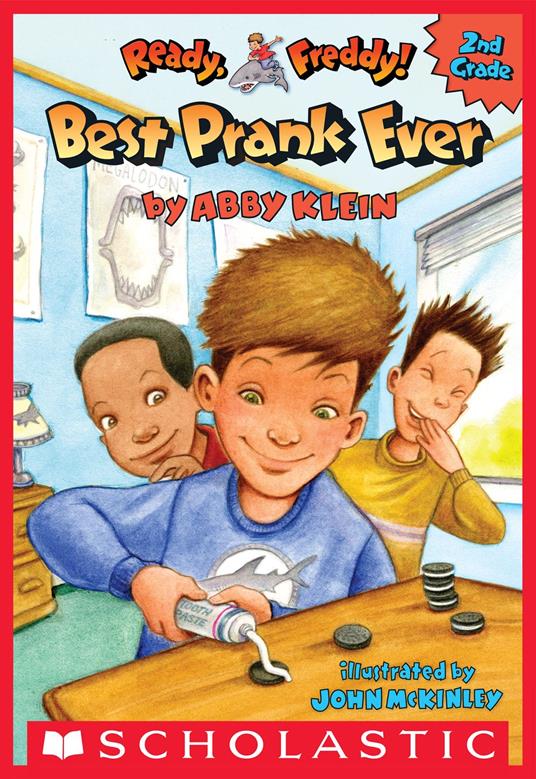 Best Prank Ever (Ready, Freddy! 2nd Grade #4) - Abby Klein,John McKinley - ebook