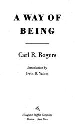A Way Of Being