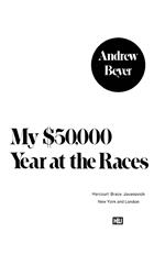 My $50,000 Year At The Races
