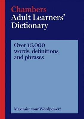 Chambers Adult Learners' Dictionary - Chambers - cover