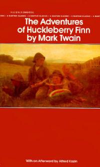 The Adventures of Huckleberry Finn - Mark Twain - cover