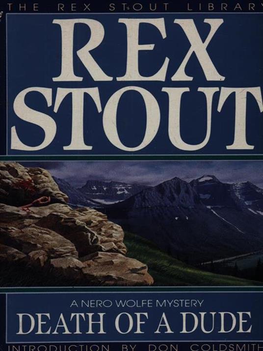 Dead of a dude - Rex Stout - copertina