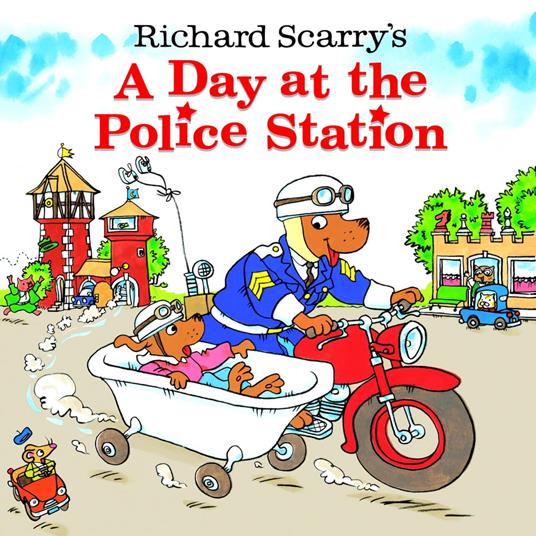 Richard Scarry's A Day at the Police Station - Richard Scarry - ebook