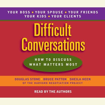 Difficult Conversations