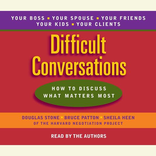 Difficult Conversations