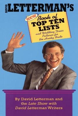 David Letterman's New Book of Top Ten Lists: and Wedding Dress Patterns for the Husky Bride - David Letterman - cover