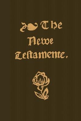 The New Testament - William Tyndale - cover