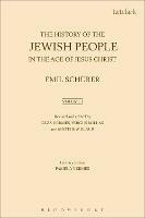 The History of the Jewish People in the Age of Jesus Christ: Volume 1 - Emil Schürer,Fergus Millar,Geza Vermes - cover