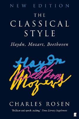 The Classical Style - Charles Rosen - cover