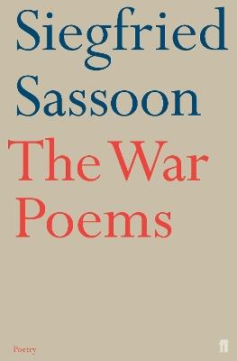 The War Poems - Siegfried Sassoon - cover
