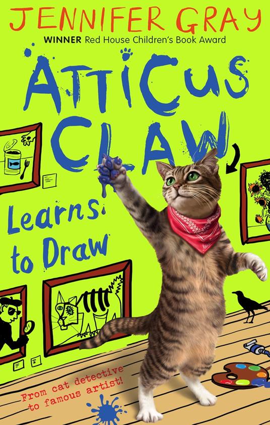 Atticus Claw Learns to Draw - Jennifer Gray,Mark Ecob - ebook