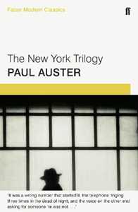Libro in inglese The New York Trilogy: Faber Modern Classics Paul Auster