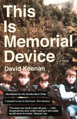 This Is Memorial Device - David Keenan - cover