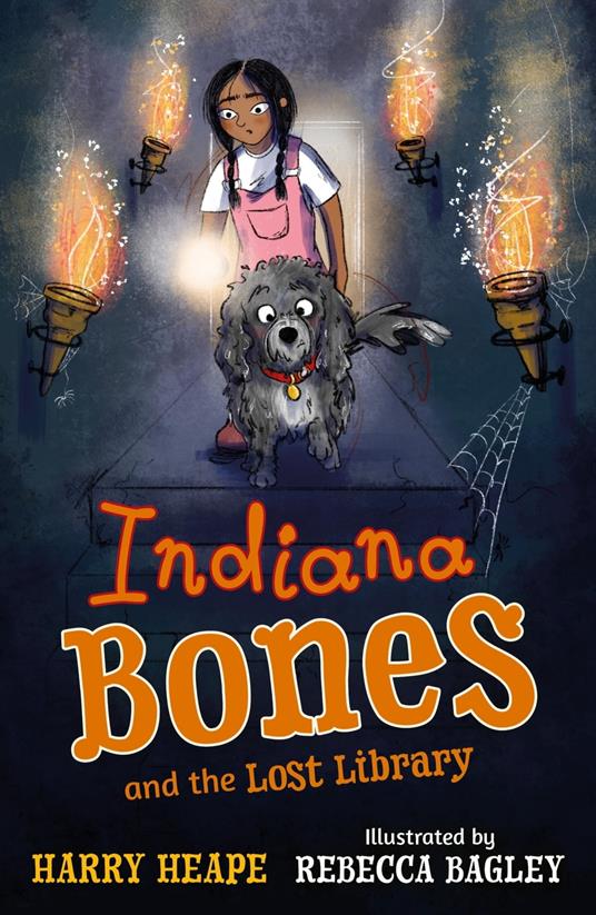 Indiana Bones and the Lost Library - Harry Heape,Rebecca Bagley - ebook