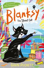 Blanksy the Street Cat