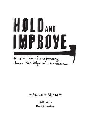 Hold and Improve -Volume Alpha- - Bre Orcasitas - cover