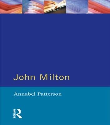 John Milton - Annabel M. Patterson - cover