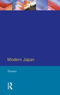 Modern Japan: A Social History Since 1868 - J.E. Thomas - cover