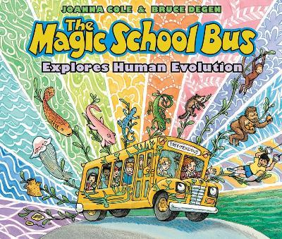 The Magic School Bus Explores Human Evolution - Joanna Cole - cover