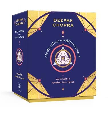 Meditations and Affirmations: 64 Cards to Awaken Your Spirit - Deepak Chopra - cover