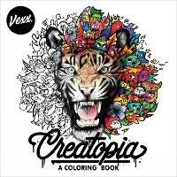 Creatopia: A Coloring Book - Vexx - cover