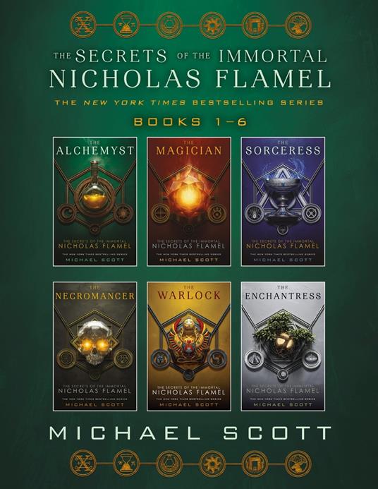 The Secrets of the Immortal Nicholas Flamel Complete Collection (Books 1-6) - Michael Scott - ebook