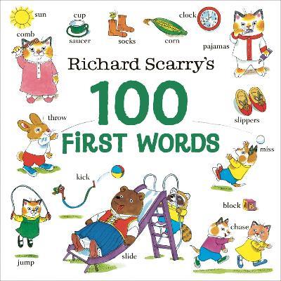 Richard Scarry's 100 First Words - Richard Scarry - cover
