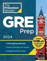 Princeton Review GRE Prep, 2024