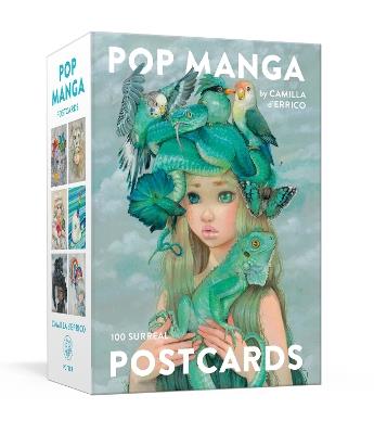 Pop Manga Postcards: 100 Surreal Postcards - Camilla d'Errico - cover