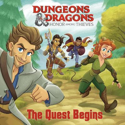 The Quest Begins (Dungeons & Dragons: Honor Among Thieves) - Matt Huntley,Alan Batson - cover