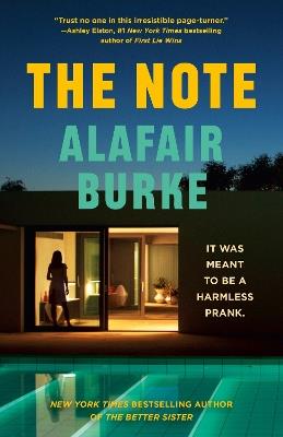 The Note: A Novel - Alafair Burke - cover