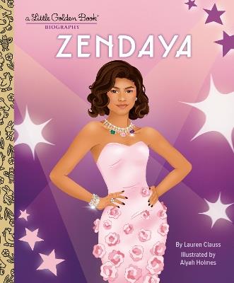 Zendaya: A Little Golden Book Biography - Lauren Clauss,Alyah Holmes - cover