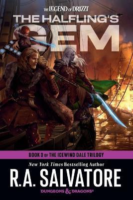 The Halfling's Gem: Dungeons & Dragons: Book 3 of The Icewind Dale Trilogy - R.A. Salvatore - cover