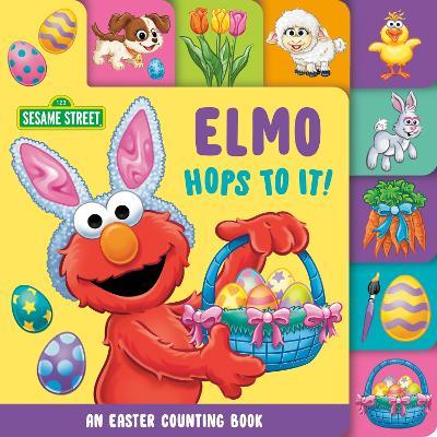 Elmo Hops to It! An Easter Counting Book (Sesame Street) - Andrea Posner-Sanchez - cover