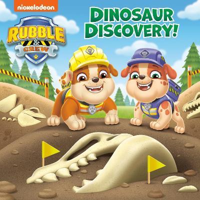 Dinosaur Discovery! (PAW Patrol: Rubble & Crew) - Hollis James - cover