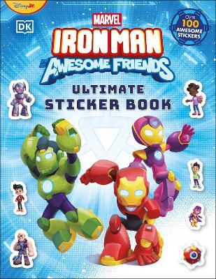Marvel Iron Man and his Awesome Friends Ultimate Sticker Book - DK - cover