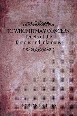 To whom It May Concern - Doug McPhillips - cover