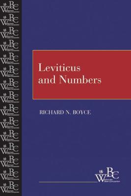 Leviticus and Numbers - Richard N. Boyce - cover