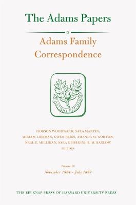 Adams Family Correspondence - Adams Family - cover