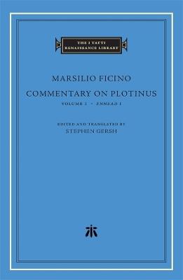 Commentary on Plotinus - Marsilio Ficino - cover