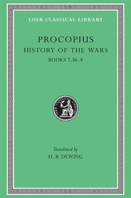 History of the Wars, Volume V: Books 7.36–8 - Procopius - cover
