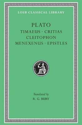 Timaeus. Critias. Cleitophon. Menexenus. Epistles - Plato - cover