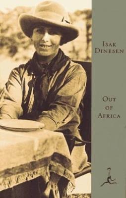 Out of Africa - Isak Dinesen - cover