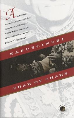 Shah of Shahs - Ryszard Kapuscinski - cover