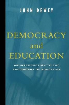 Democracy And Education - John Dewey - cover