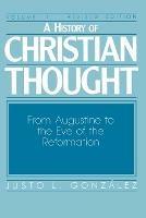 A History of Christian Thought - Justo L. Gonzalez - cover